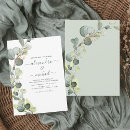 Search for succulent wedding invitations Eucalyptus