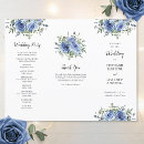 Search for order of service programs Dusty blue