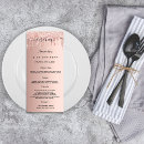 Search for pink menus Rose gold