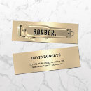 Search for golden business cards Hair stylist
