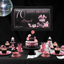 Search for 70th birthday banners Adult birthday party