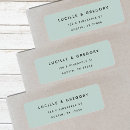 Search for married couple return address labels Wedding mailing