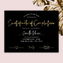 Search for certificate awards Certificate of completion