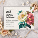 Search for red and white invitations Botanical