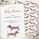 Search for dachshund invitations Doxie