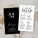 Search for soap business cards Minimalist