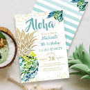 Search for pineapple birthday invitations Tropical