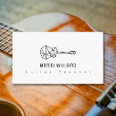 Search for guitar business cards Profession