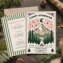 Search for camping bachelorette party invitations Forest