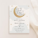 Search for moon and back baby shower invitations Stars