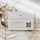 Search for classic wedding rsvp cards Qr code rsvp