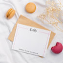 Search for hello note cards Elegant