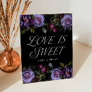 Search for purple wedding signs Botanical