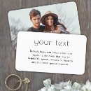 Search for business enclosure cards Black and white