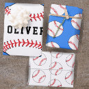Search for baseball wrapping paper Balls