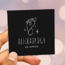 Search for reflexology business cards Foot