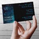 Search for book cover business cards Novelist