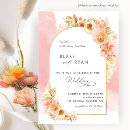 Search for coral wedding invitations Calligraphy
