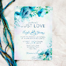 Search for teal blue wedding invitations Green