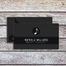 Search for musician business cards Musical