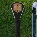 Search for black and gold golf head covers Worlds best golfer