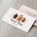 Search for sweets business cards Bakery