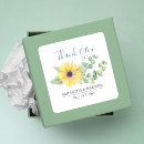 Search for sunflower thank you stickers Greenery