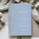 Search for silver glitter invitations Trendy