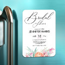 Search for bridal shower magnets Calligraphy