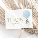 Search for balloon thank you cards It's a boy