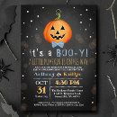 Search for halloween baby boy shower invitations Chalkboard