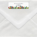 Search for parrot return address labels Tropical