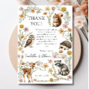 Search for owl thank you cards Rustic