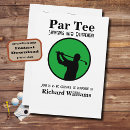 Search for funny golfer invitations Course