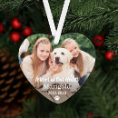 Search for pet memorial ornaments Forever in our hearts