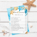 Search for ocean bridal shower invitations Under the sea