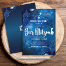 Search for boy bar bat mitzvah invitations Star of david