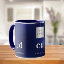 Search for navy mugs White