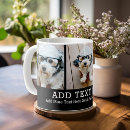 Search for dog face mugs Photo collage