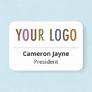 Search for work name tags Your logo here