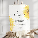 Search for sunflower welcome signs Baby shower