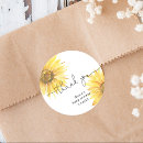 Search for sunflower stickers Watercolor