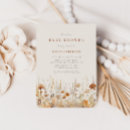 Search for october baby shower invitations Boho rustic modern