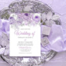 Search for sparkle wedding invitations Purple
