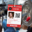 Search for press pass badges Modern