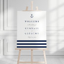 Search for nautical welcome wedding signs Anchor