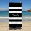 Search for black and white beach towels Modern