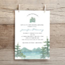 Search for lake house invitations Watercolor