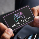 Search for game developer business cards Professional