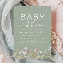 Search for baby pregnancy invitations Floral